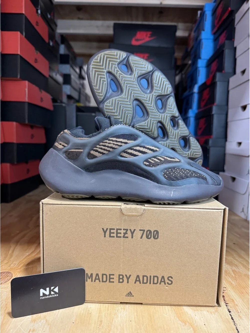 Adidas Yeezy 700 V3 'Clay Brown' GY0189 MENS SZ 6